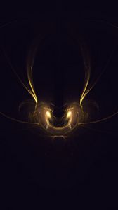 Preview wallpaper fractal, glow, lines, tangled, dark, abstraction