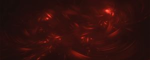 Preview wallpaper fractal, glow, red, dark, abstraction