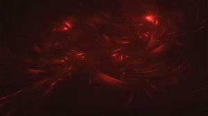 Preview wallpaper fractal, glow, red, dark, abstraction