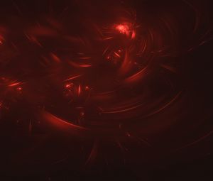 Preview wallpaper fractal, glow, red, dark, abstraction