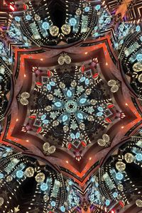 Preview wallpaper fractal, glow, shapes, pattern, abstraction