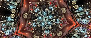 Preview wallpaper fractal, glow, shapes, pattern, abstraction