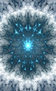 Preview wallpaper fractal, glow, shapes, pattern, background