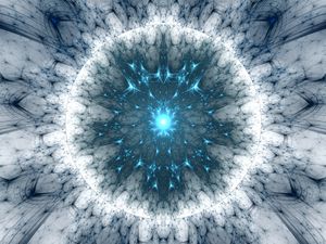 Preview wallpaper fractal, glow, shapes, pattern, background