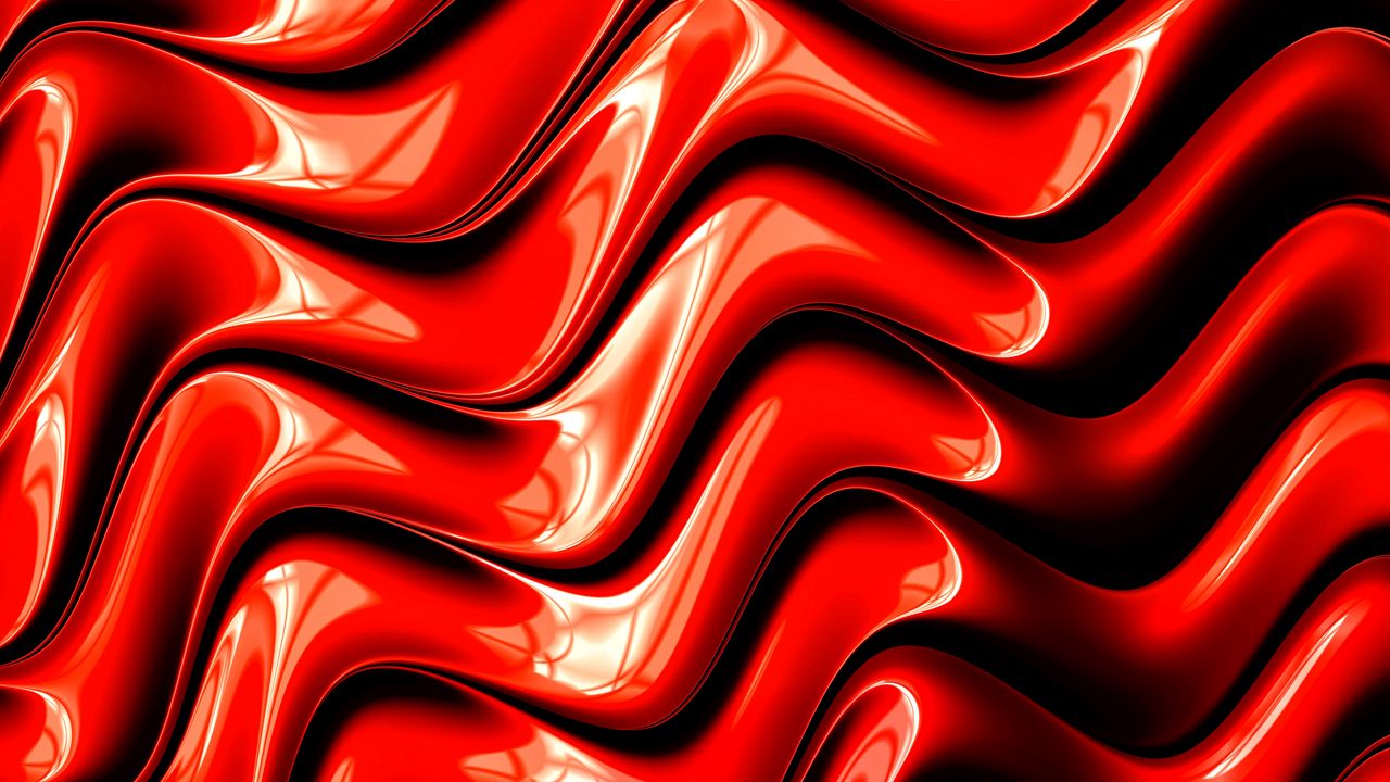 Wallpaper fractal, graphic, red, surface