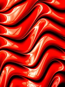 Preview wallpaper fractal, graphic, red, surface