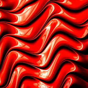 Preview wallpaper fractal, graphic, red, surface