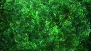 Preview wallpaper fractal, green, patterns, black