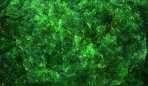 Preview wallpaper fractal, green, patterns, black