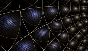 Preview wallpaper fractal, grid, lines, dark, abstraction