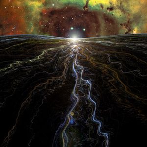 Preview wallpaper fractal, horizon, art, patterns, lines