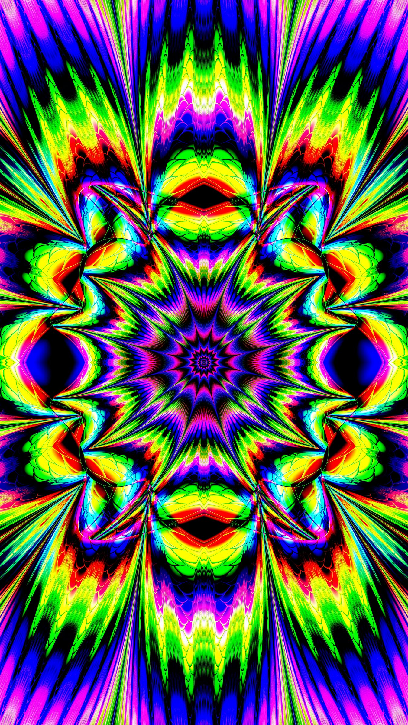 Kaleidoscope Art Trippy HD wallpaper  Peakpx