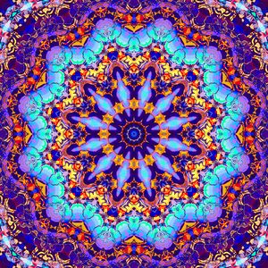 Preview wallpaper fractal, kaleidoscope, abstraction, bright