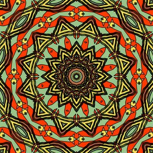 Preview wallpaper fractal, kaleidoscope, abstraction, pattern, bright