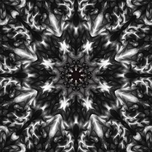 Preview wallpaper fractal, kaleidoscope, abstraction, glow, shapes