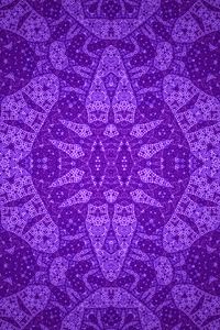 Preview wallpaper fractal, kaleidoscope, abstraction, shapes, purple