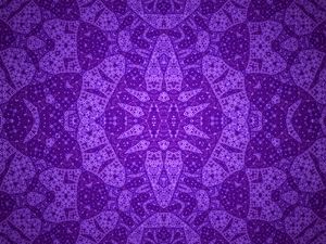 Preview wallpaper fractal, kaleidoscope, abstraction, shapes, purple