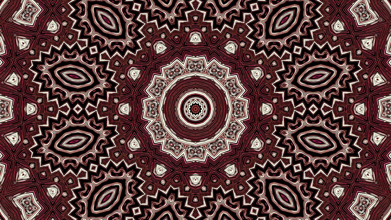Wallpaper fractal, kaleidoscope, abstraction, mandala