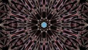 Preview wallpaper fractal, kaleidoscope, abstraction, shapes, circles