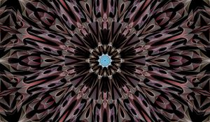 Preview wallpaper fractal, kaleidoscope, abstraction, shapes, circles