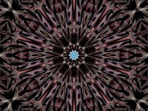 Preview wallpaper fractal, kaleidoscope, abstraction, shapes, circles