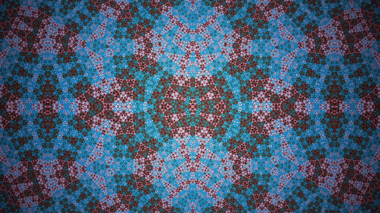 Wallpaper fractal, kaleidoscope, background, pattern