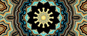 Preview wallpaper fractal, kaleidoscope, background, abstraction, shapes