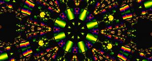 Preview wallpaper fractal, kaleidoscope, colorful