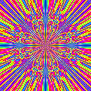 Preview wallpaper fractal, kaleidoscope, colorful, abstraction