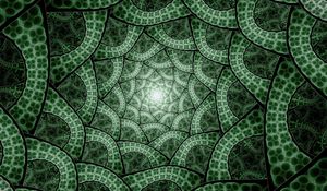Preview wallpaper fractal, kaleidoscope, glow, tangled, abstraction
