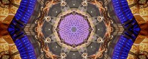 Preview wallpaper fractal, kaleidoscope, pattern, geometry