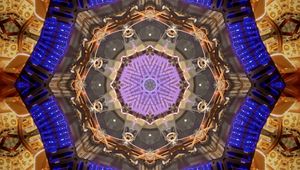 Preview wallpaper fractal, kaleidoscope, pattern, geometry