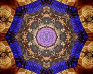 Preview wallpaper fractal, kaleidoscope, pattern, geometry