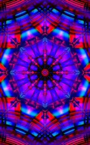 Preview wallpaper fractal, kaleidoscope, pattern, abstraction, colorful
