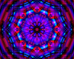 Preview wallpaper fractal, kaleidoscope, pattern, abstraction, colorful