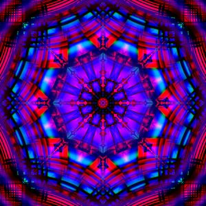 Preview wallpaper fractal, kaleidoscope, pattern, abstraction, colorful