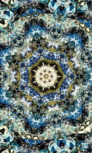 Preview wallpaper fractal, kaleidoscope, pattern, abstraction, motley