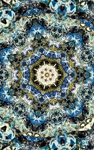 Preview wallpaper fractal, kaleidoscope, pattern, abstraction, motley