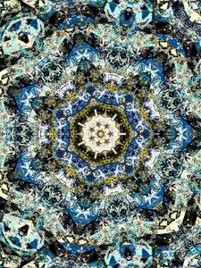 Preview wallpaper fractal, kaleidoscope, pattern, abstraction, motley