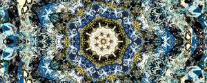 Preview wallpaper fractal, kaleidoscope, pattern, abstraction, motley