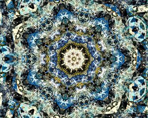 Preview wallpaper fractal, kaleidoscope, pattern, abstraction, motley