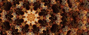 Preview wallpaper fractal, kaleidoscope, spirals, abstraction