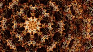 Preview wallpaper fractal, kaleidoscope, spirals, abstraction