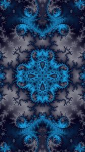 Preview wallpaper fractal, kaleidoscope, symmetry, abstraction, digital