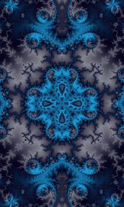 Preview wallpaper fractal, kaleidoscope, symmetry, abstraction, digital