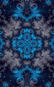 Preview wallpaper fractal, kaleidoscope, symmetry, abstraction, digital