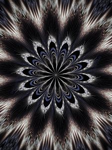 Preview wallpaper fractal, kaleidoscope, symmetry, abstraction