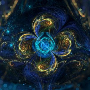 Preview wallpaper fractal, light, curves, pattern, abstraction