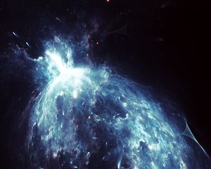 Preview wallpaper fractal, light, glare, abstraction