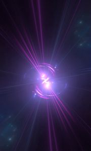 Preview wallpaper fractal, light, rays, bright, abstraction